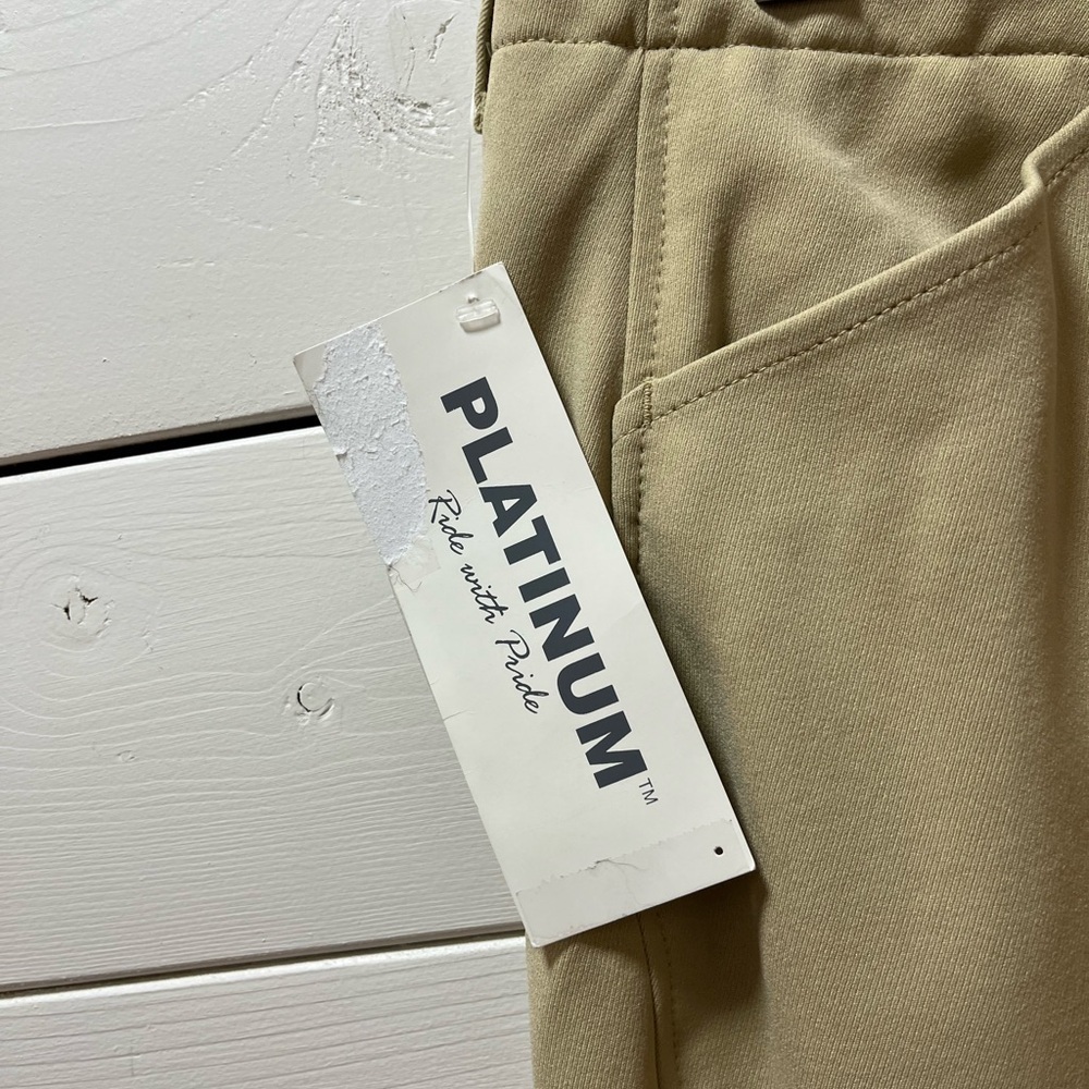 PLATINUM RIDE WITH PRIDE - Ladies Riding Breeches Size 34 (Long - Picture 5 of 13